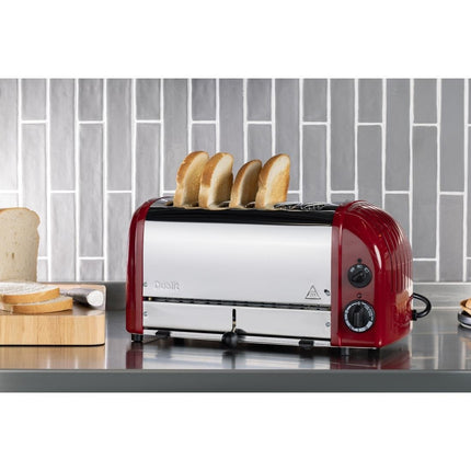 6-Slot Toaster Red | Dualit Vario 4