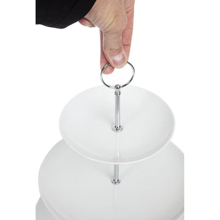 Olympia Porcelain 3-Tier High Tea Etagère 5