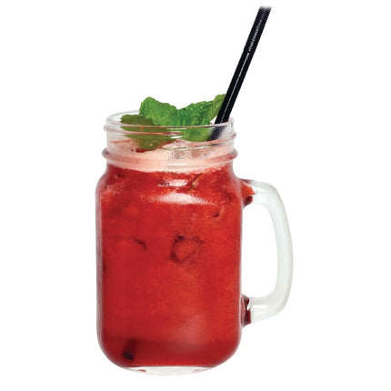 Mason Jar Drinking Glasses 450ml | Olympia | 12 Pieces 6