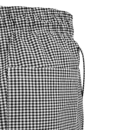 Unisex Teflon Coated Chef Trousers Black-White Check XS | Whites Easyfit 7