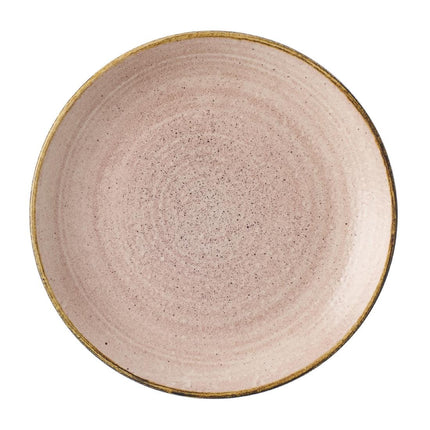 Stonecast Raw Terracotta Evolve Coupe Plate 16.5cm | Churchill
