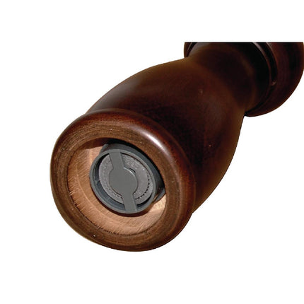 Adjustable Ceramic Pepper and Salt Mill | Olympia Wooden 15.3cm 2