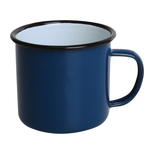 Enamel Mug Blue 35cl | Olympia