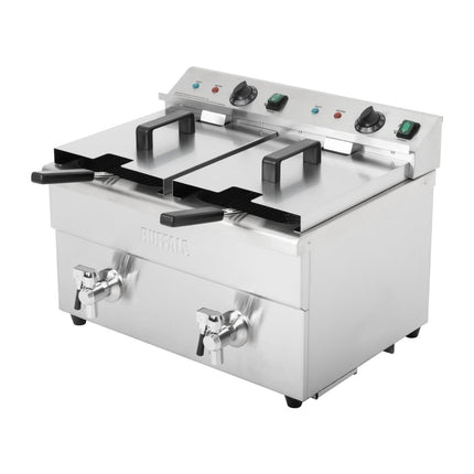 Double Induction Deep Fryer 2x 3000W | Buffalo 3
