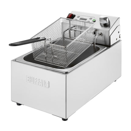 Single Electric Fryer with Timer | Buffalo | 5L Stainless Steel Tank 3
