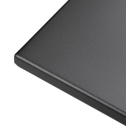 Square Steel Folding Terrace Table 60cm Black | Bolero 5