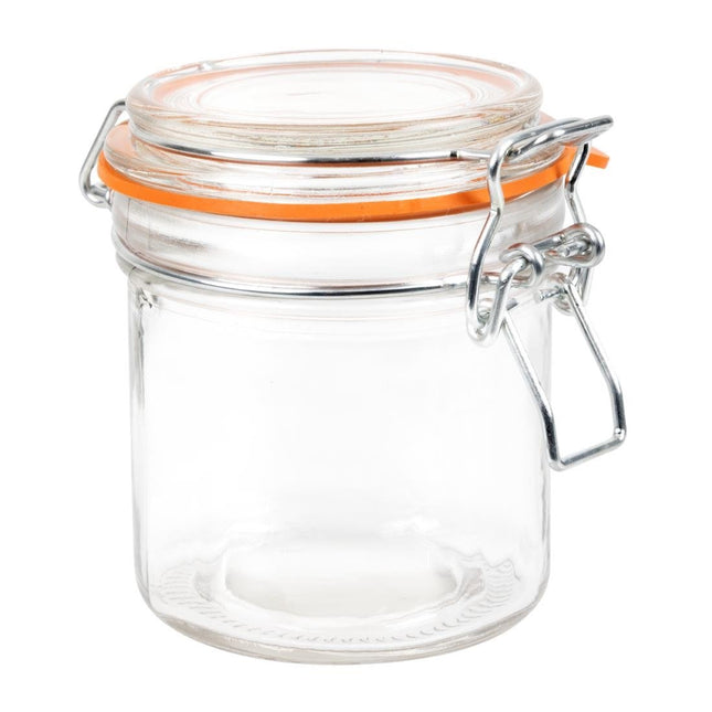 Glass Canning Jars with Airtight Seal | Vogue | 30cl (6 Pieces)