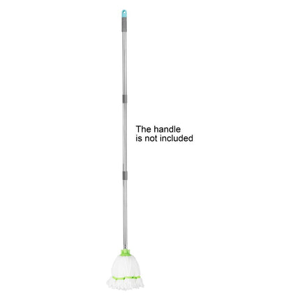 Microfiber Mop Head Green Stripe 150g | Jantex 2