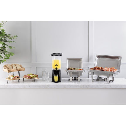 Chafing Dish Set GN 1/1 with 9L Food Pan | Olympia Milan 6
