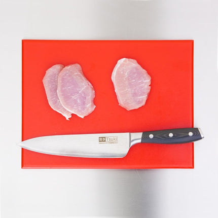 HDPE Cutting Board Red 300x225x12mm | Hygiplas 4