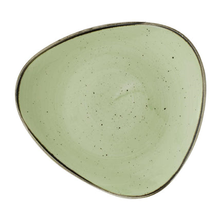Stonecast Sage Green Hand-Painted Plate 229mm | Churchill