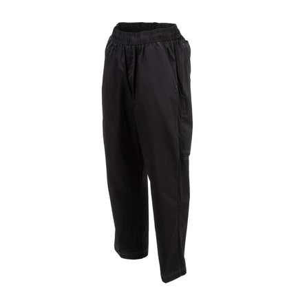 Cool Vent Unisex Baggy Chef Pants | Chef Works | Black | L | Integrated Cooling Panels 7