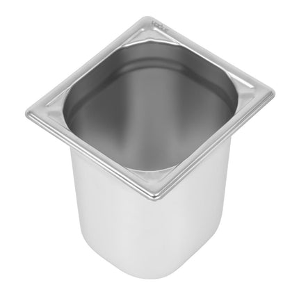 Stainless Steel GN 1/6 Container 200mm Depth | Vogue | 176x162mm