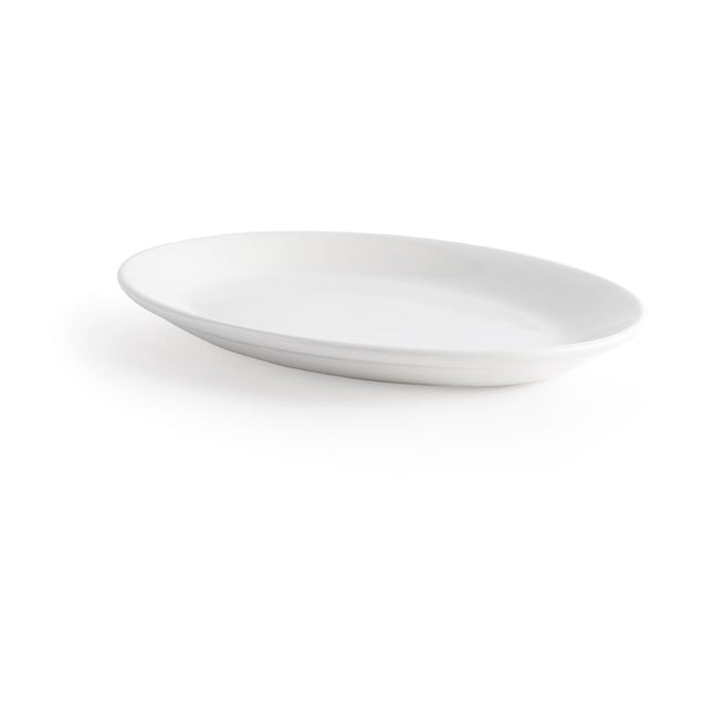 Churchill Whiteware Oval Plates 30.5cm - 12 Pieces 2