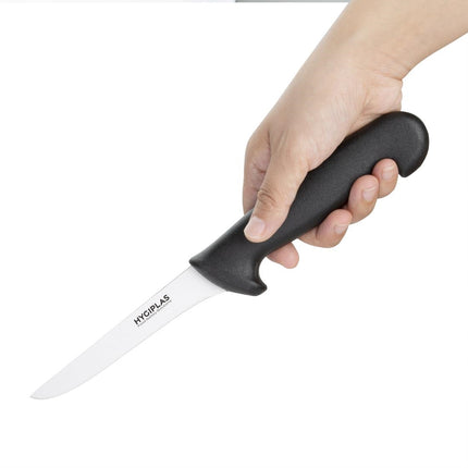Boning Knife 12.5cm Black Handle | Hygiplas 2