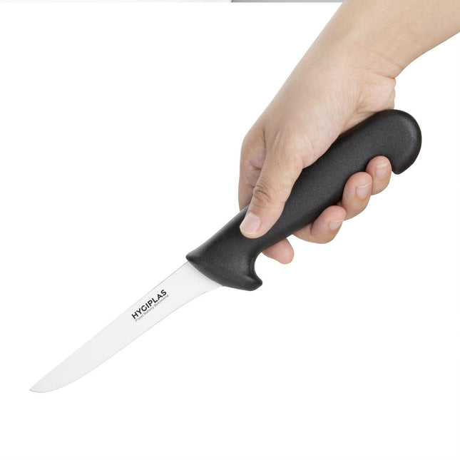 Boning Knife 12.5cm Black Handle | Hygiplas 2