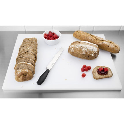 Extra Thick White LDPE Cutting Board 600x450x20mm | Hygiplas 2