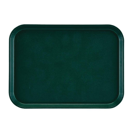 Cambro Epictread Fiberglass Rectangular Non-Slip Tray Green 415mm