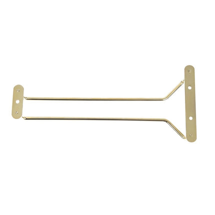 Brass Glass Rack 25.5cm | Classic & Retro Style 7