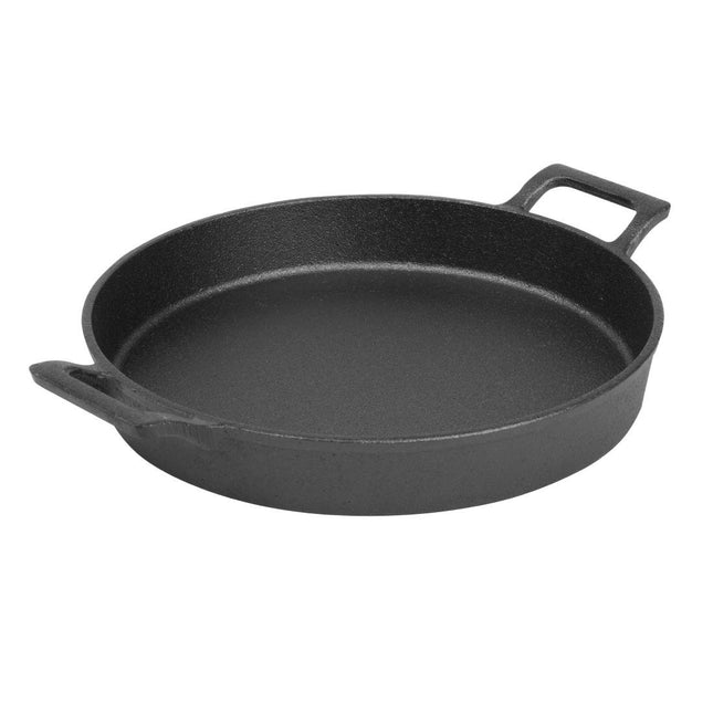 Round Cast Iron Serving Dish with Handles | Olympia | 200mm 2
