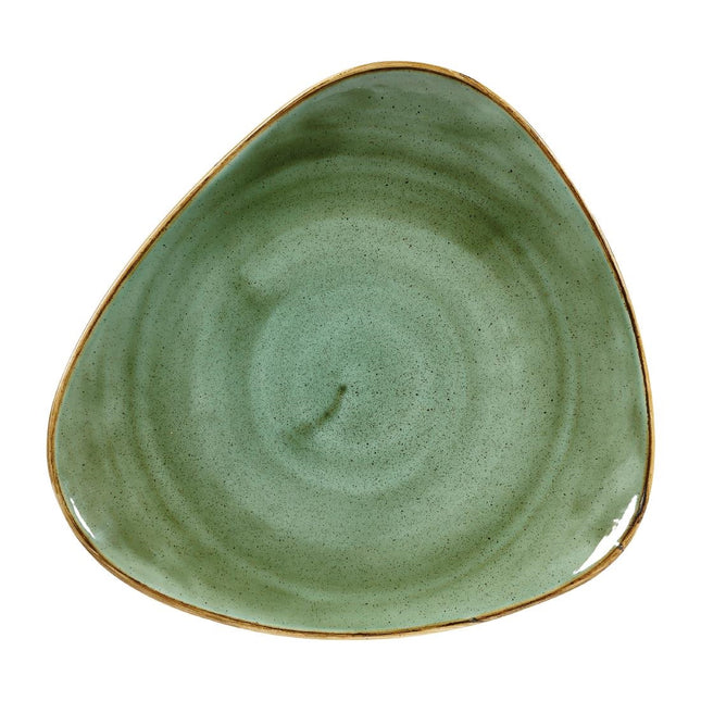 Stonecast Samphire Green Lotus 30.5cm Plate | Churchill | 6 Pieces