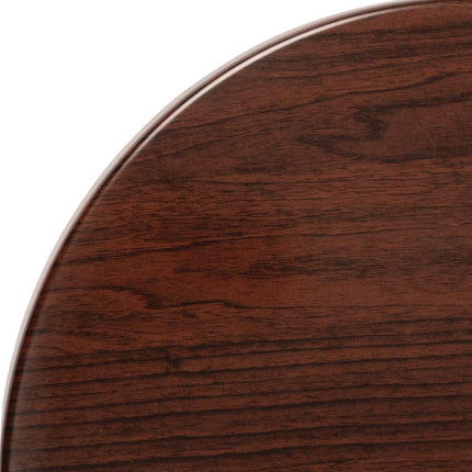 Round Dark Brown Tabletop 80cm | Bolero 3