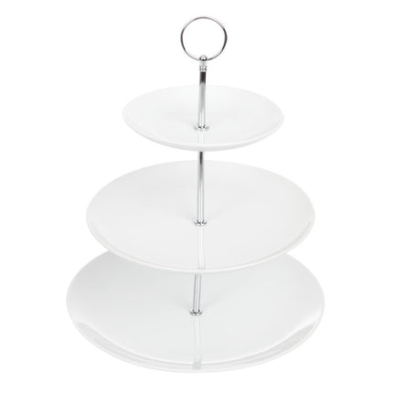 Olympia Porcelain 3-Tier High Tea Etagère