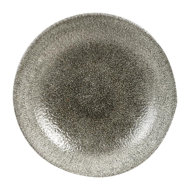 Raku Quartz Black Evolve Coupe Bowl 24.8cm | Churchill 2