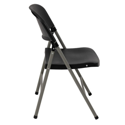 Folding Chairs Black | Bolero | 2 Pieces 3