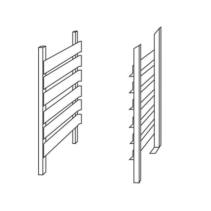 Conversion Kit from Baker's Size to GN 1/1 for GR205 | Gastro M