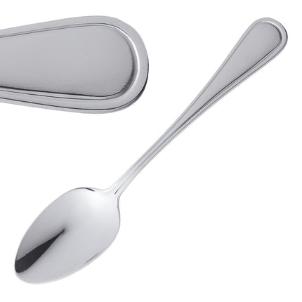 Dessert Spoons Polished 18/0 Stainless Steel | Olympia Mayfair | 12 Pieces