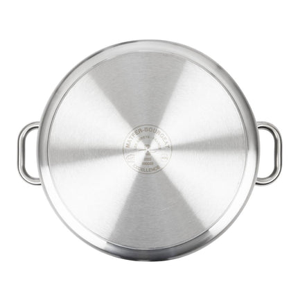 Induction-Compatible Stainless Steel Soup Pot 24L | Matfer Bourgeat Excellence 5