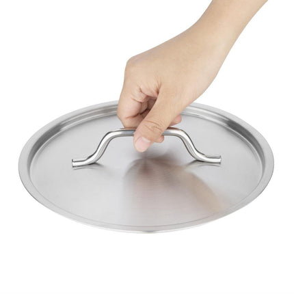 Stainless Steel Lid 20cm with Handle | Vogue 2
