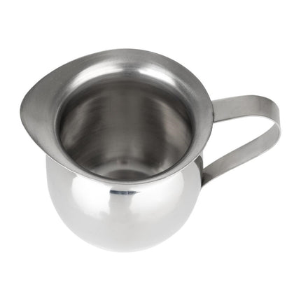 Stainless Steel Mini Milk Jug 120ml (Set of 6) | Olympia 3