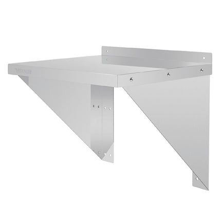 Stainless Steel Oven/Microwave Wall Shelf 56x56cm | Vogue 4