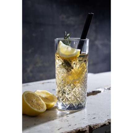 Vintage Longdrink Glasses 450ml | Utopia Timeless Vintage 7