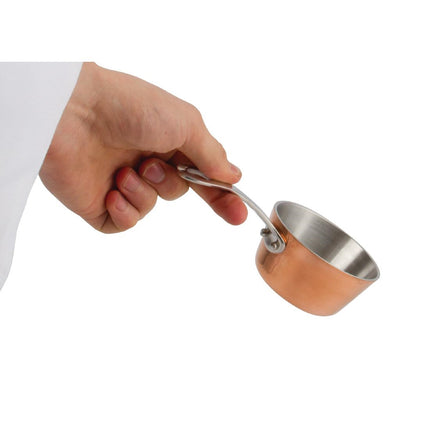 Mini Copper Saute Pan 8.5cm | Vogue Triwall 2