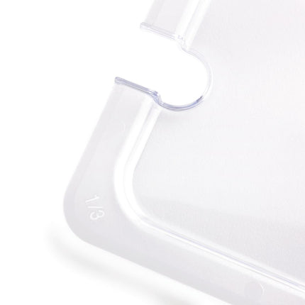 Polycarbonate Lid with Spoon Slot | Vogue | GN 1/3 4