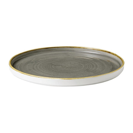 Stonecast Grey Rimmed Plate 25.9cm | Churchill 2