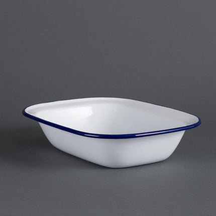 Enamel Serving Dish 19x28cm | Olympia