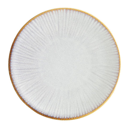 Drift Grey Coupe Plates with Relief 180mm | Olympia | Pack of 6