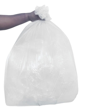 Lightweight Transparent Garbage Bags 80L | Jantex | 5kg 3