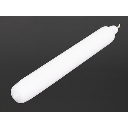 White Dinner Candles 20cm | Bolsius 6