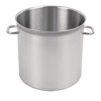 Stainless Steel Soup Pot 34L | Matfer Bourgeat Tradition