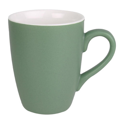 Olympia Pastel Green Mug 340ml | Chip-Resistant Porcelain