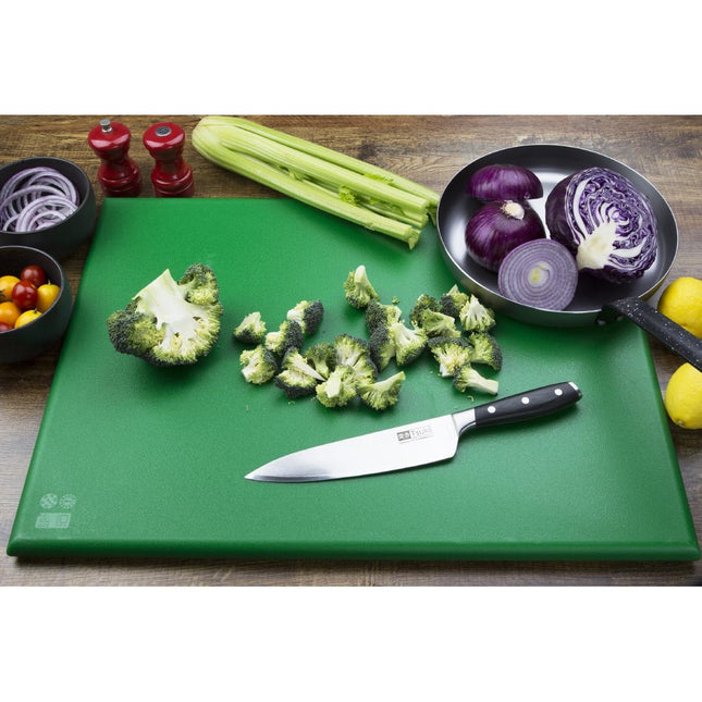 HDPE Cutting Board Green 600x450x25mm | Hygiplas 2