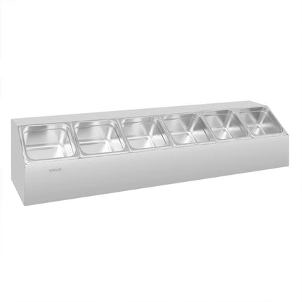 Stainless Steel Long Gastronorm Rack | Vogue 5