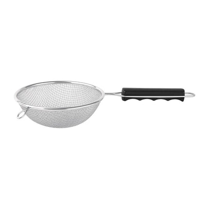 High-Quality 160mm Sieve with Double Mesh and Wooden Handle | Vogue 4