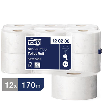 Mini Jumbo Toilet Paper Refill | Tork 2