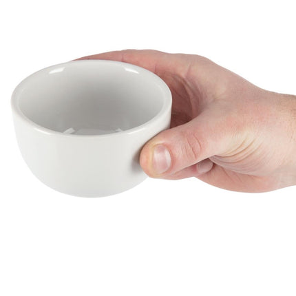 White Porcelain Sugar Bowls | Olympia Whiteware | 20cl 4
